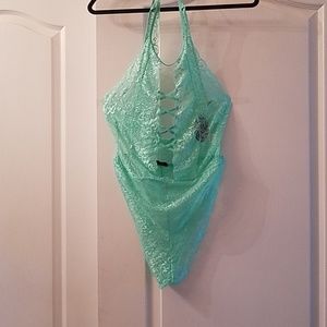 Lace teddy